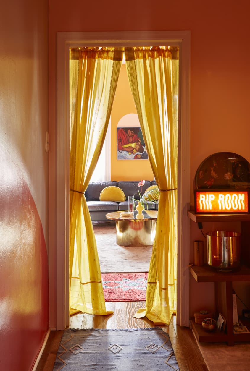 Colorful Brooklyn Rental Railroad Apartment Tour Photos Apartment Therapy